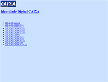 Tablet Screenshot of lcr2.caixa.gov.br